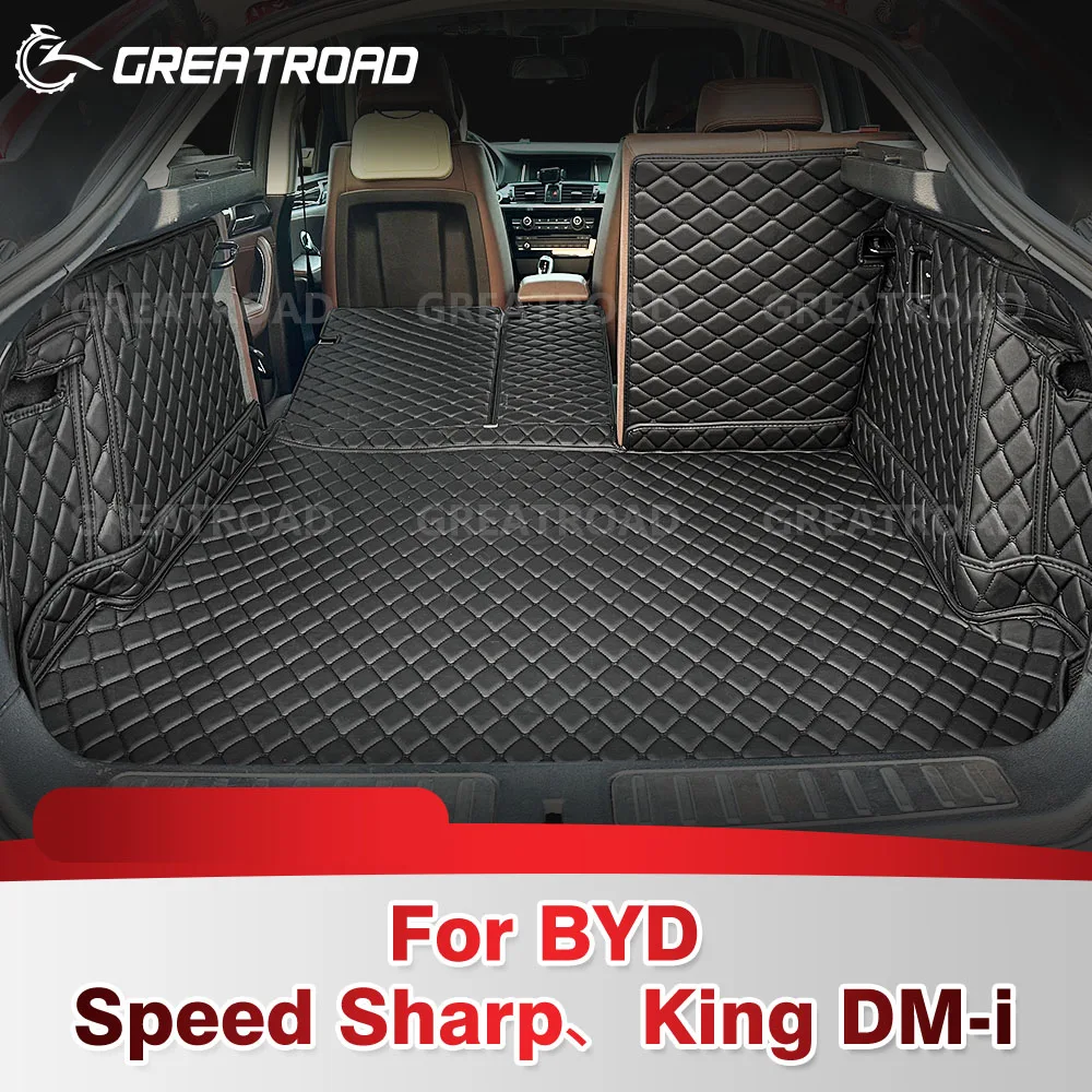 GREATROAD для BYD Speed Sharp 2012-2018 King DM-i 2022-2025 автоматический коврик для багажника с полным покрытием, автомобильный грузовой вкладыш, аксессуары для интерьера
GREATROAD для BYD Speed Sharp 2012-2018 King DM-i 2022-2025 автоматический коврик для багажника с полным покрытием, автомобильный грузовой вкладыш, аксессуары для интерьера