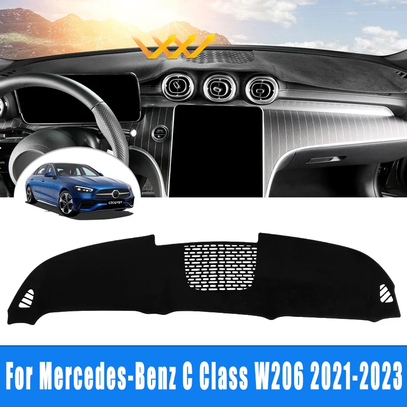 For Mercedes-Benz C Class W206 2021-2023 Car Dashboard Mat Dash Cover Pad Custom Nonslip Cape Sunshade Accessories 2022
For Mercedes-Benz C Class W206 2021-2023 Car Dashboard Mat Dash Cover Pad Custom Nonslip Cape Sunshade Accessories 2022