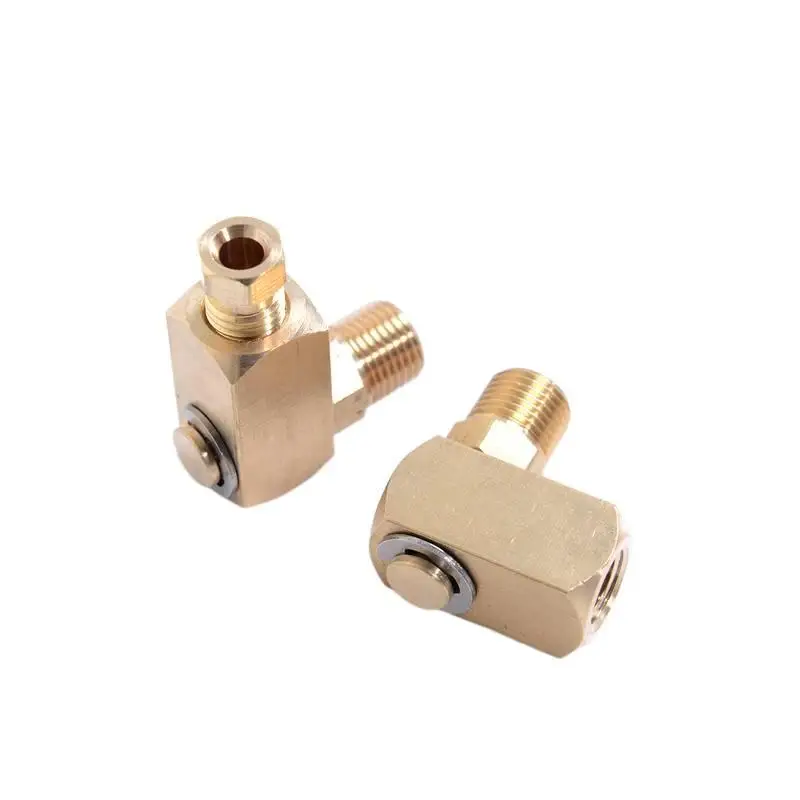 10pcs PLH-418 Rotating Swivel Elbow 90° Hydraulic Quick Coupler 360° Adjustable Right Angle Fitting
10pcs PLH-418 Rotating Swivel Elbow 90° Hydraulic Quick Coupler 360° Adjustable Right Angle Fitting