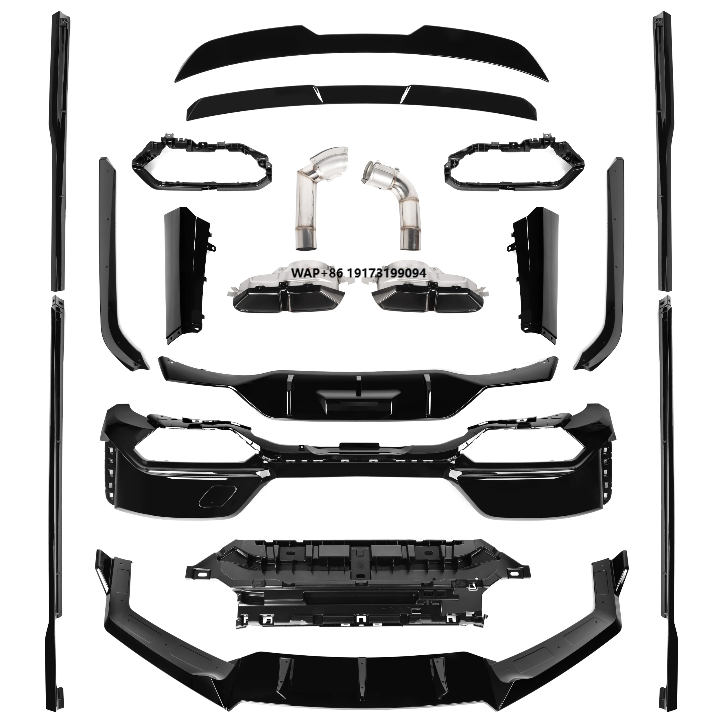 G70 ABS M Style Front Lip Diffuser Side Skirts Rear Bumper Spoiler for 7 Series G70 2023+ Car Body Kits
G70 ABS M Style Front Lip Diffuser Side Skirts Rear Bumper Spoiler for 7 Series G70 2023+ Car Body Kits