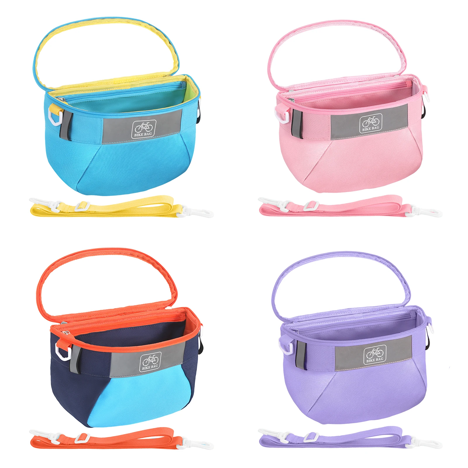 Kids Bike Basket Clear Lid Front Frame Handlebar Bag for Girls Boys Toddlers Or Scooter Accessories
Kids Bike Basket Clear Lid Front Frame Handlebar Bag for Girls Boys Toddlers Or Scooter Accessories