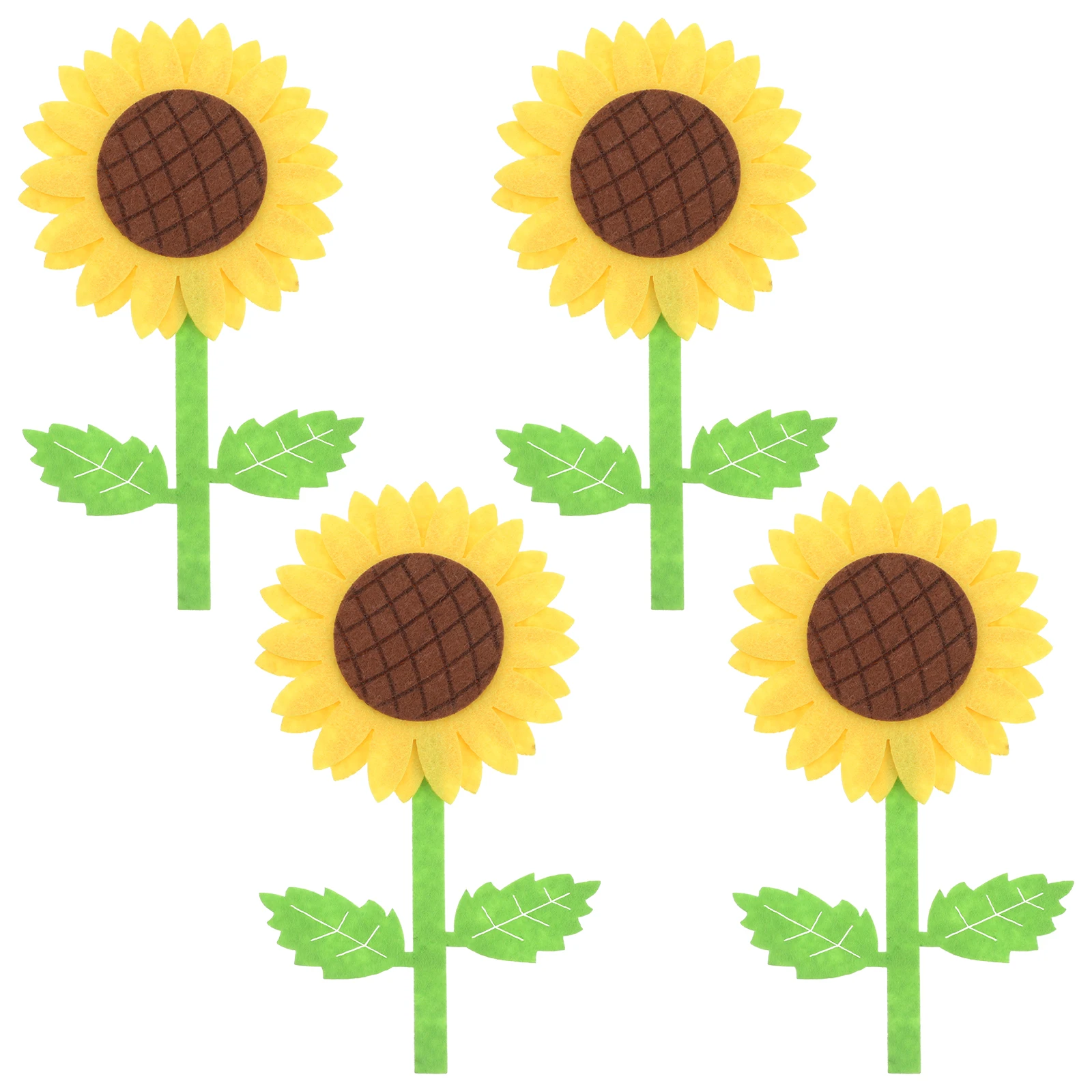 4 Pcs Sunflower Decoration Stickers Nonwoven Fabric Kids Room Wallpaper Classroom Wall Decals Lifelike Spring Mini Decor
4 Pcs Sunflower Decoration Stickers Nonwoven Fabric Kids Room Wallpaper Classroom Wall Decals Lifelike Spring Mini Decor
