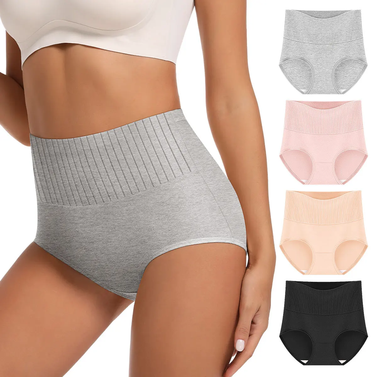 5 Pcs Hot Selling Cotton Underwear Briefs High Rise Smiling Tight Cotton Womens Panties Knickers Elegant Comfortable
5 Pcs Hot Selling Cotton Underwear Briefs High Rise Smiling Tight Cotton Womens Panties Knickers Elegant Comfortable