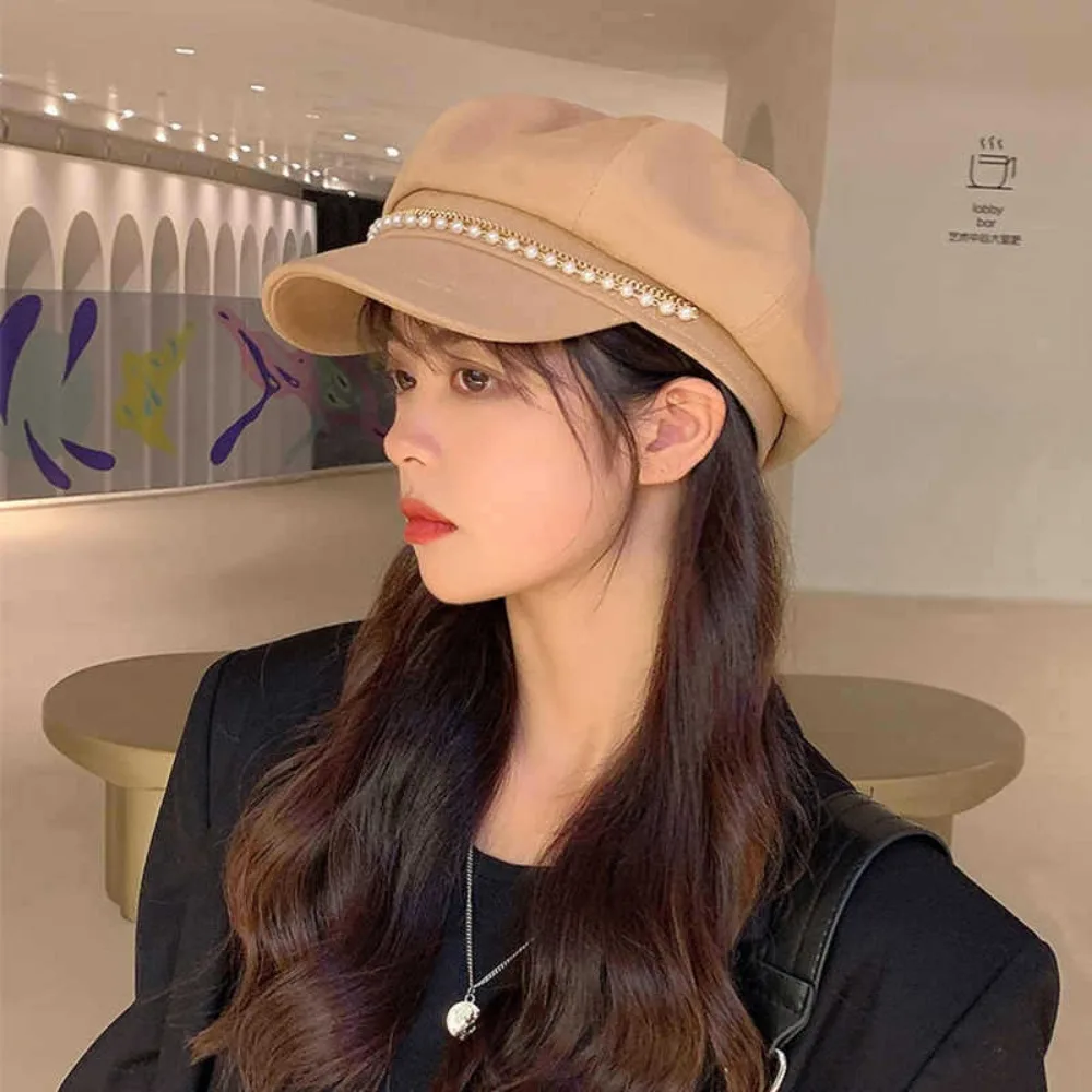 Новая модная кепка-берет с цепочкой из страз, женская, в британском ретро-стиле, ковбойская, в стиле Newsboy, с плоским верхом, корейская версия, универсальная кепка
Новая модная кепка-берет с цепочкой из страз, женская, в британском ретро-стиле, ковбойская, в стиле Newsboy, с плоским верхом, корейская версия, универсальная кепка