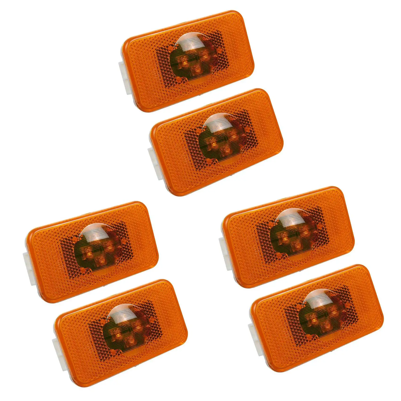 6Pcs 24V Car Truck LED Side Marker Light 4Leds Amber Indicator Warning Lamps For Volvo Trucks FM/FH
6Pcs 24V Car Truck LED Side Marker Light 4Leds Amber Indicator Warning Lamps For Volvo Trucks FM/FH