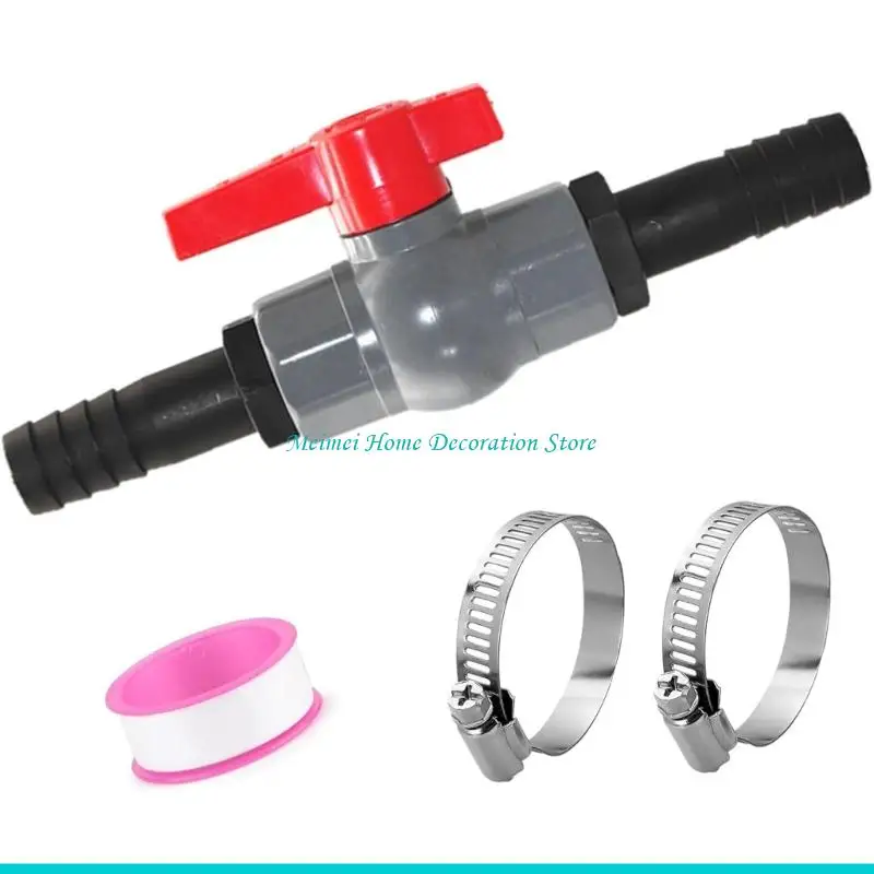 H7BF Пластиковые шаровые краны 40 мм Резьба 32 мм Разъем для шланга для прудовых аквариумов
H7BF Пластиковые шаровые краны 40 мм Резьба 32 мм Разъем для шланга для прудовых аквариумов