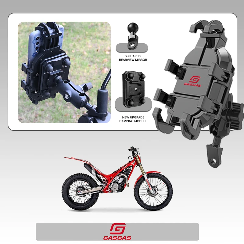 High-Grade Mobile Phone Holder GPS Stand Bracket Motorcycle Accessories For GasGas gas gas Enduro EC 250 EC300 ECF 250F 350F
High-Grade Mobile Phone Holder GPS Stand Bracket Motorcycle Accessories For GasGas gas gas Enduro EC 250 EC300 ECF 250F 350F