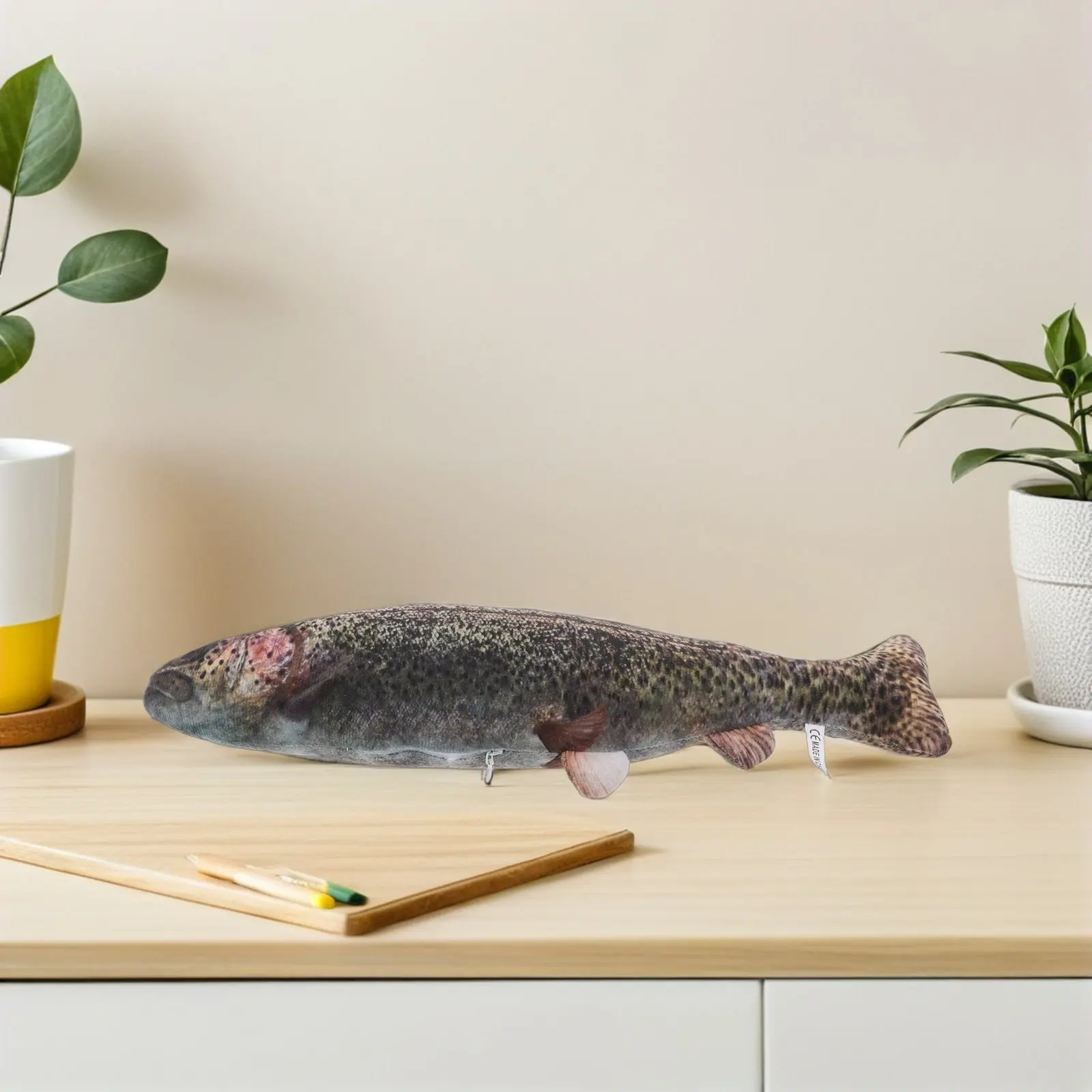 Adorable Fish Pillow Realistic Detail Simulation Decor Soft Comfortable Kids Bedroom Living Room Couch Throw Pillow Marine
Adorable Fish Pillow Realistic Detail Simulation Decor Soft Comfortable Kids Bedroom Living Room Couch Throw Pillow Marine