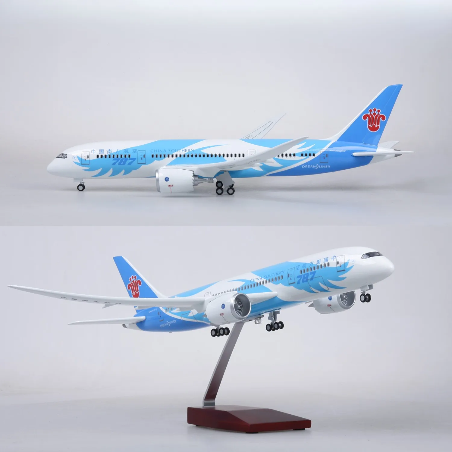 43cm 1/130 Scale China Southern B787 Resin Diecast Airplane Model Kit with Landing Gear Wheels For Collection Display or Gift
43cm 1/130 Scale China Southern B787 Resin Diecast Airplane Model Kit with Landing Gear Wheels For Collection Display or Gift