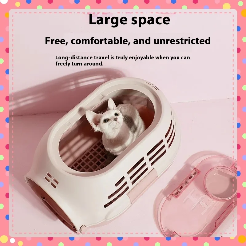 Pet air box out portable suitcase shipping air box teddy golden hair breathable dog cage cat travel box
Pet air box out portable suitcase shipping air box teddy golden hair breathable dog cage cat travel box