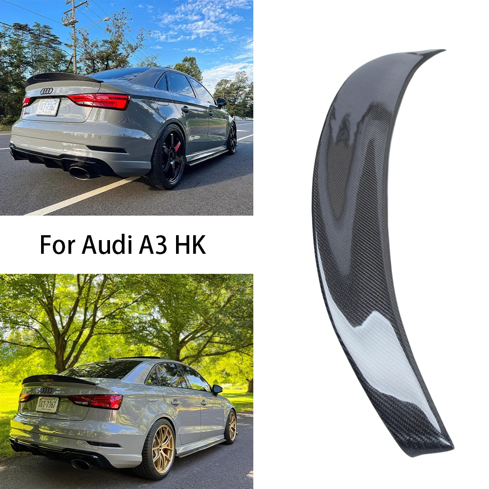 For AUDI A3 S3 RS3 8V HK Style Real Carbon Fiber Material Rear Spoiler Trunk Wing 2013-2020
For AUDI A3 S3 RS3 8V HK Style Real Carbon Fiber Material Rear Spoiler Trunk Wing 2013-2020