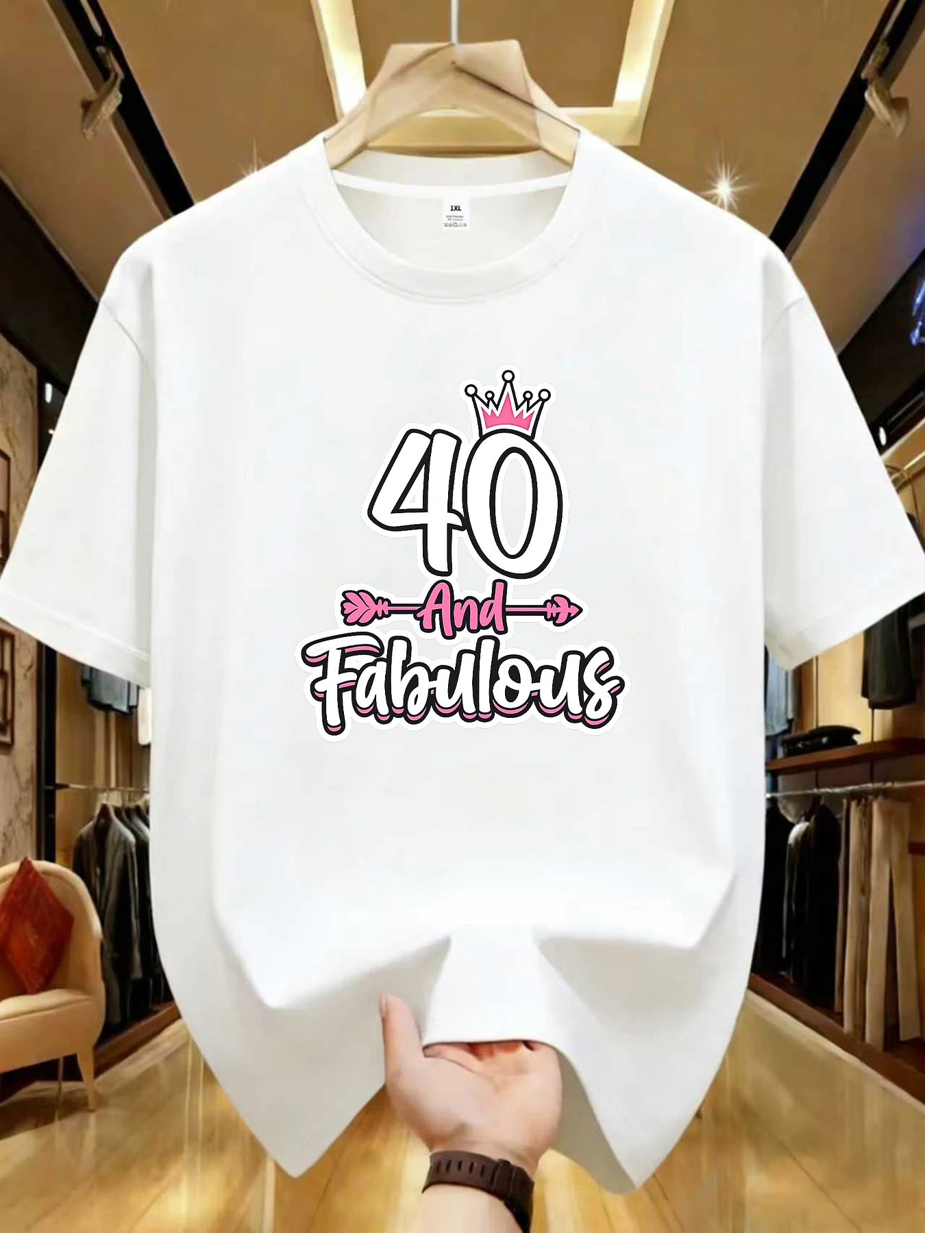 【WZM105116】Wonderful printed plus size women's round neck summer casual short sleeved street fashion versatile T-shirt
【WZM105116】Wonderful printed plus size women's round neck summer casual short sleeved street fashion versatile T-shirt