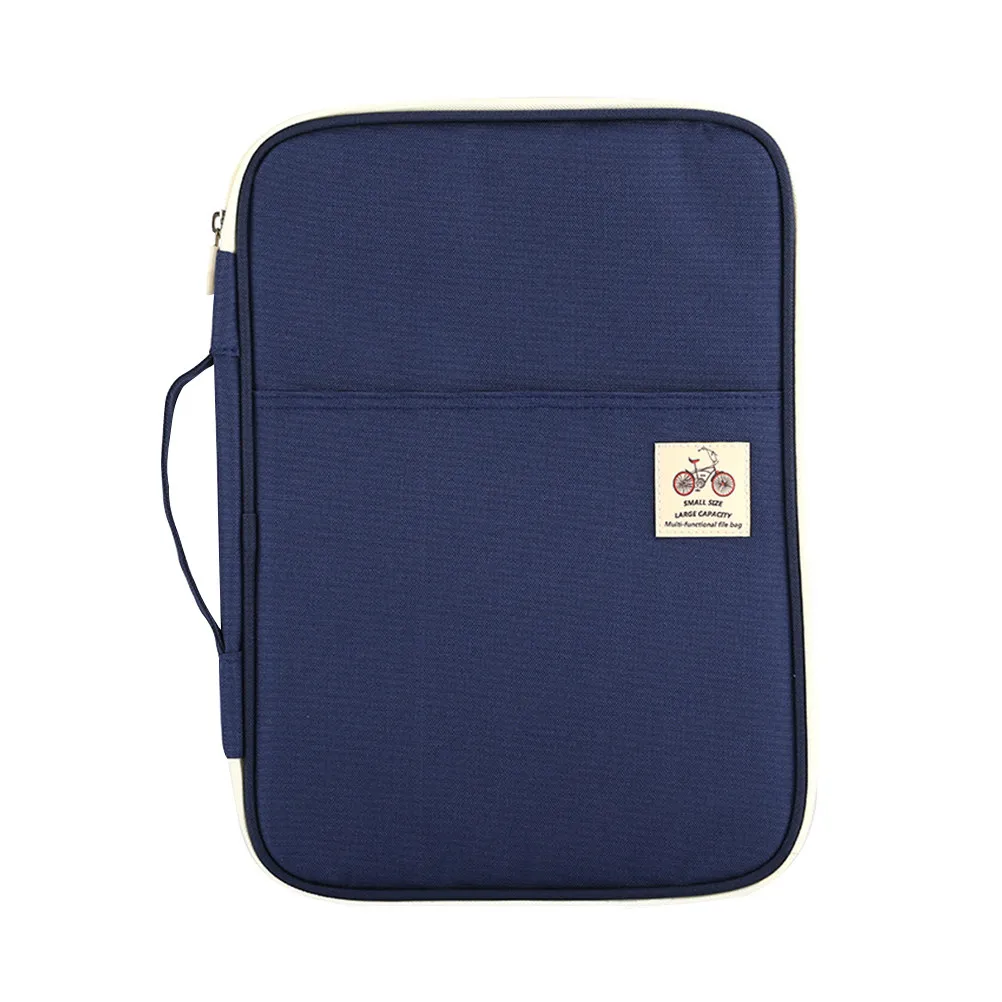 A4 Document Bag Navy Waterproof Business Storage Case Organizer for Travel Business Trip Office Use Zipper Briefcase
A4 Document Bag Navy Waterproof Business Storage Case Organizer for Travel Business Trip Office Use Zipper Briefcase