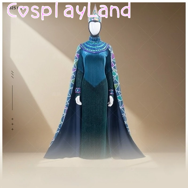 Snow Blue Queen Cosplay Costume Women Dress Cloak Accessories Full Set Princess Dress Outfit Halloween Party Suit Custom Made
Snow Blue Queen Cosplay Costume Women Dress Cloak Accessories Full Set Princess Dress Outfit Halloween Party Suit Custom Made