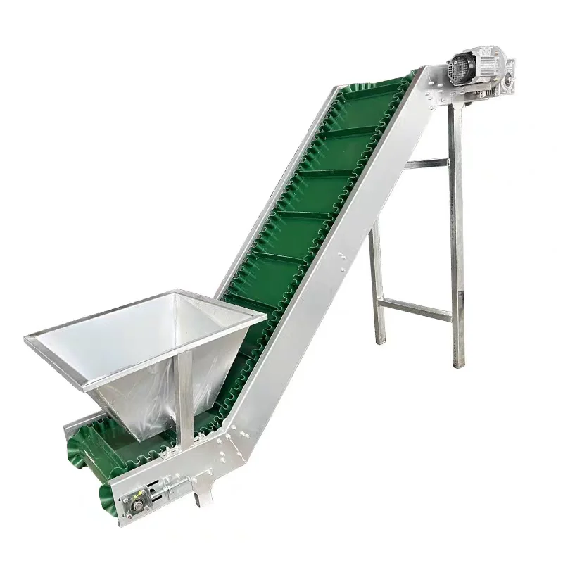 Customized Green PVC Heat-resistant Material for Vertical Inclined Belt Conveyor in Food Industry Customized
Customized Green PVC Heat-resistant Material for Vertical Inclined Belt Conveyor in Food Industry Customized