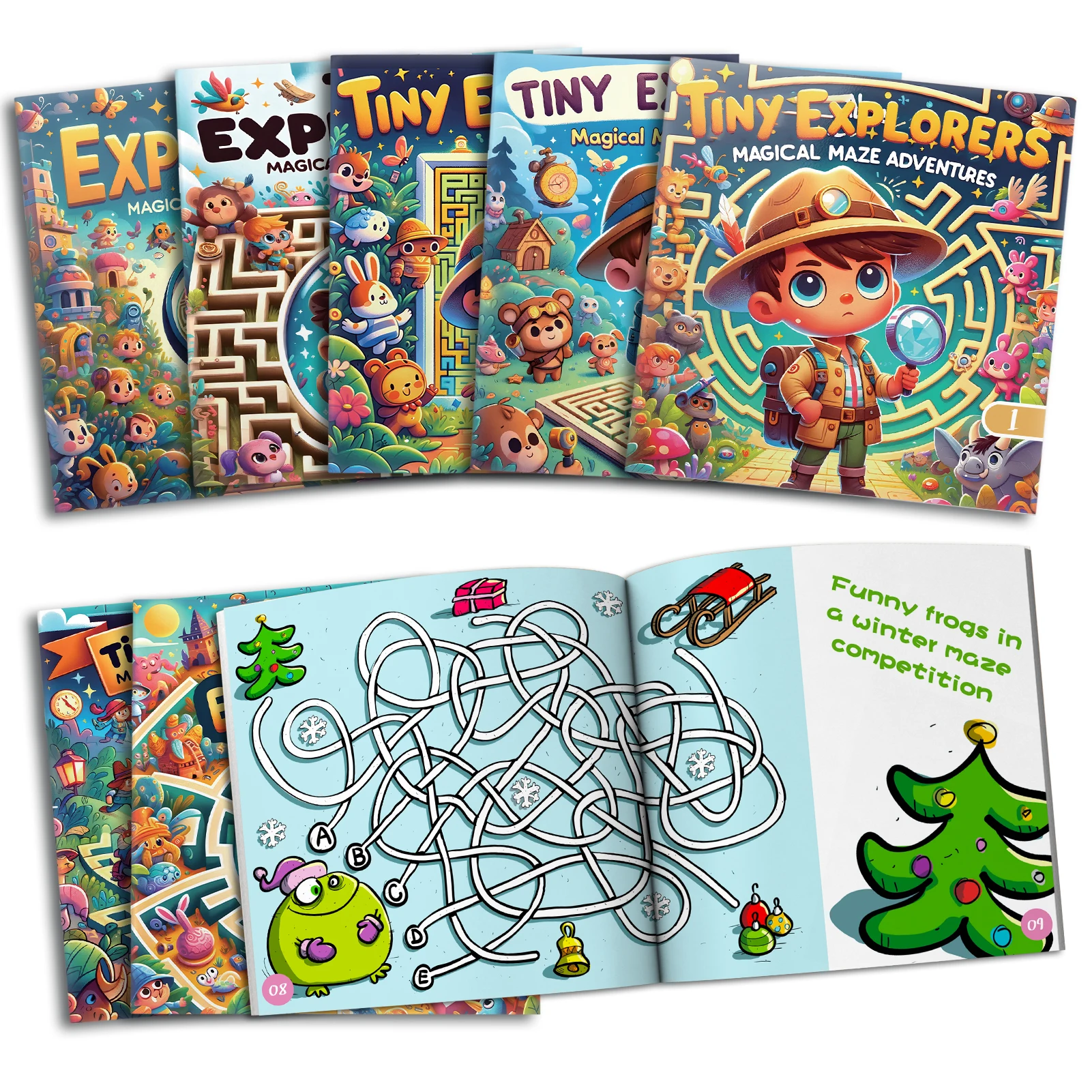 Adventure Maze Book for Kids: Fun and Challenging Puzzles to Boost Problem-Solving and Critical Thinking Skills
Adventure Maze Book for Kids: Fun and Challenging Puzzles to Boost Problem-Solving and Critical Thinking Skills