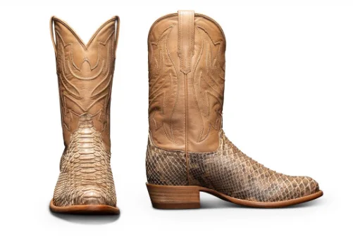 Men's Pointed Python Leather with Medium Print, Fashionable and Casual, Versatile Men's Boots
Men's Pointed Python Leather with Medium Print, Fashionable and Casual, Versatile Men's Boots