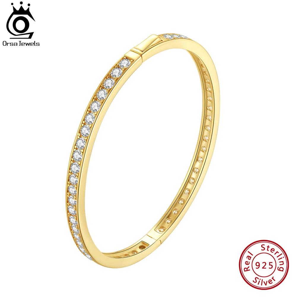 Женский браслет для тенниса ORSA JEWELS, золотистый и серебристый браслет с блестящим кубическим цирконием, свадебная бижутерия, SB168
Женский браслет для тенниса ORSA JEWELS, золотистый и серебристый браслет с блестящим кубическим цирконием, свадебная бижутерия, SB168