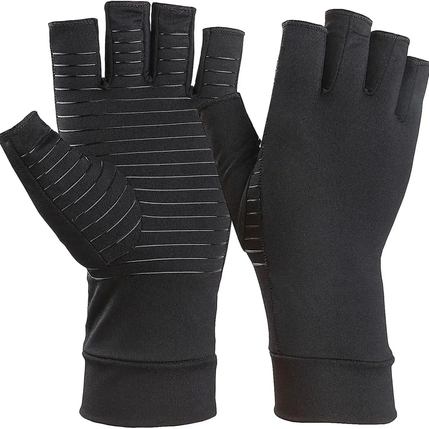 Copper Infused Compression Arthritis Gloves for Hand and Finger Relief from Pain/Swelling by Arthritis, Carpal Tunnel Fingerless
Copper Infused Compression Arthritis Gloves for Hand and Finger Relief from Pain/Swelling by Arthritis, Carpal Tunnel Fingerless