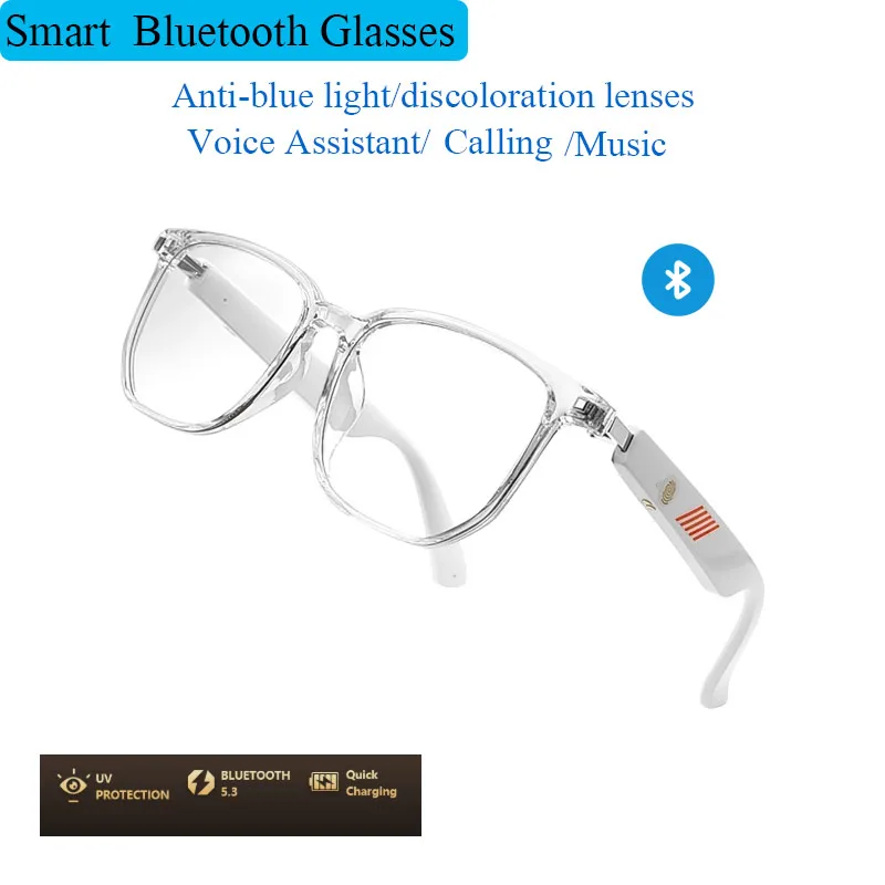 Умные очки, Bluetooth, беспроводной вызов, многофункциональные линзы с защитой от синего света, солнцезащитные очки для езды на велосипеде, альпинизма
Умные очки, Bluetooth, беспроводной вызов, многофункциональные линзы с защитой от синего света, солнцезащитные очки для езды на велосипеде, альпинизма