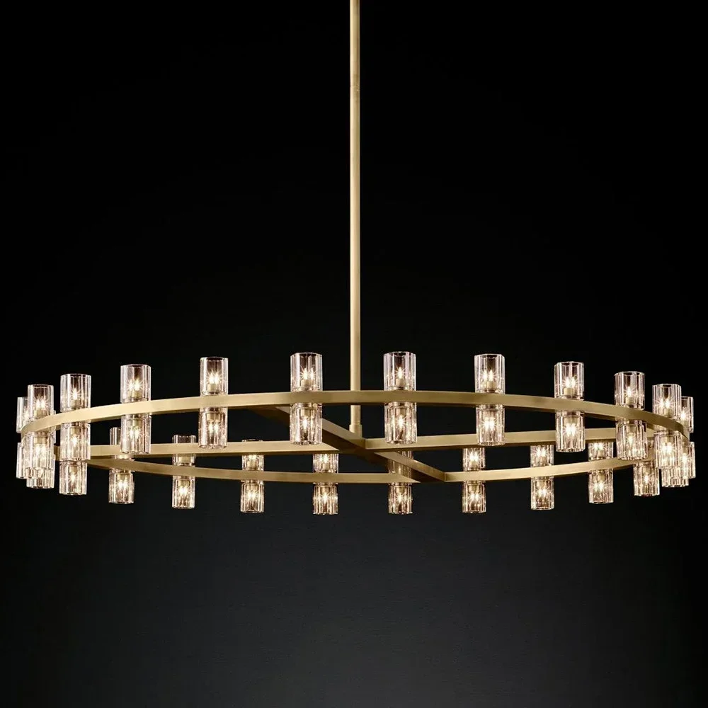 LED Round Chandelier Modern Black Ceiling Chandelier Home Decor Clear Crystal Cup Hanging Lustre Lamp for Living Room
LED Round Chandelier Modern Black Ceiling Chandelier Home Decor Clear Crystal Cup Hanging Lustre Lamp for Living Room