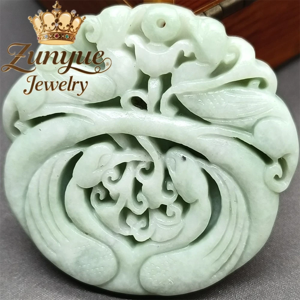 Jade Phoenix Pendant For Good Luck, Double Phoenix Jade Pendant, Ancient-Style Pendant, Waist Pendant With Tassel Jade Pendant
Jade Phoenix Pendant For Good Luck, Double Phoenix Jade Pendant, Ancient-Style Pendant, Waist Pendant With Tassel Jade Pendant