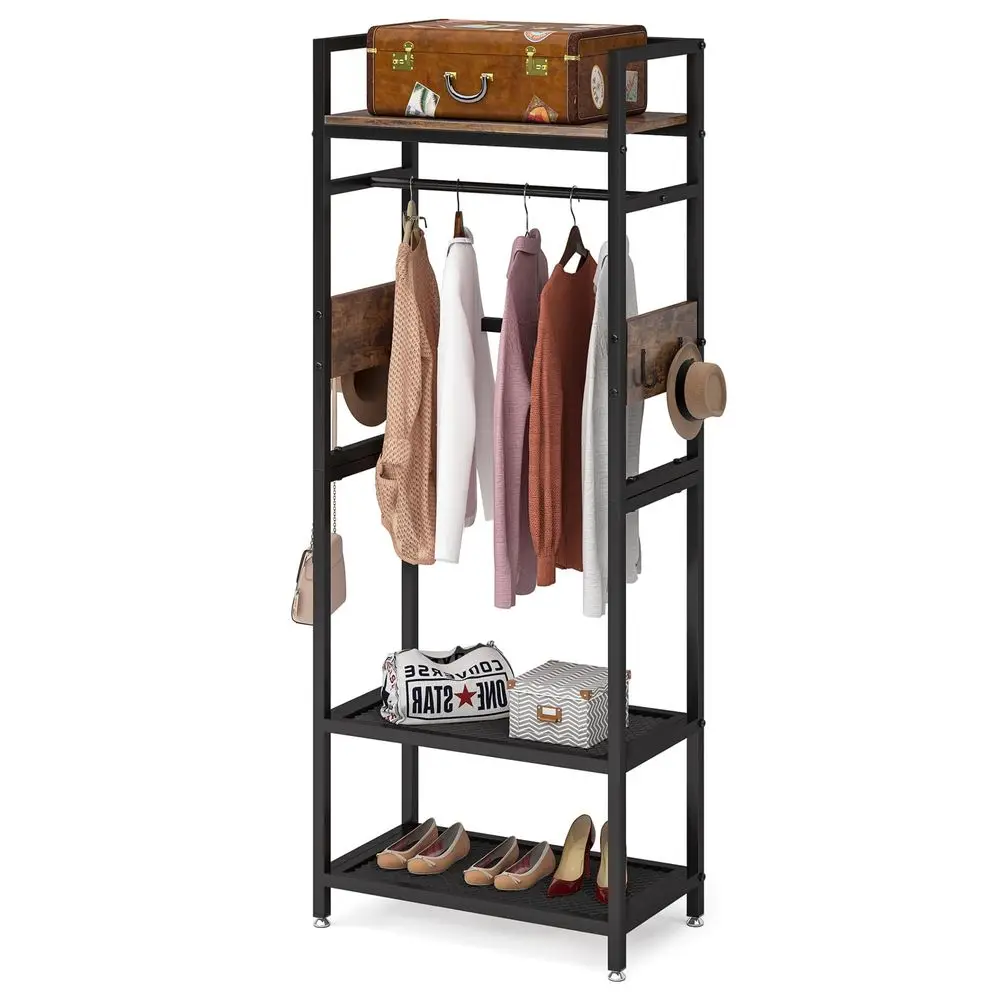 69inch Tall Clothes Garment Rack, Small Heavy Duty Clothes Hanging Rack, Freestanding Closet Organizer with Open Storage Shelve
69inch Tall Clothes Garment Rack, Small Heavy Duty Clothes Hanging Rack, Freestanding Closet Organizer with Open Storage Shelve