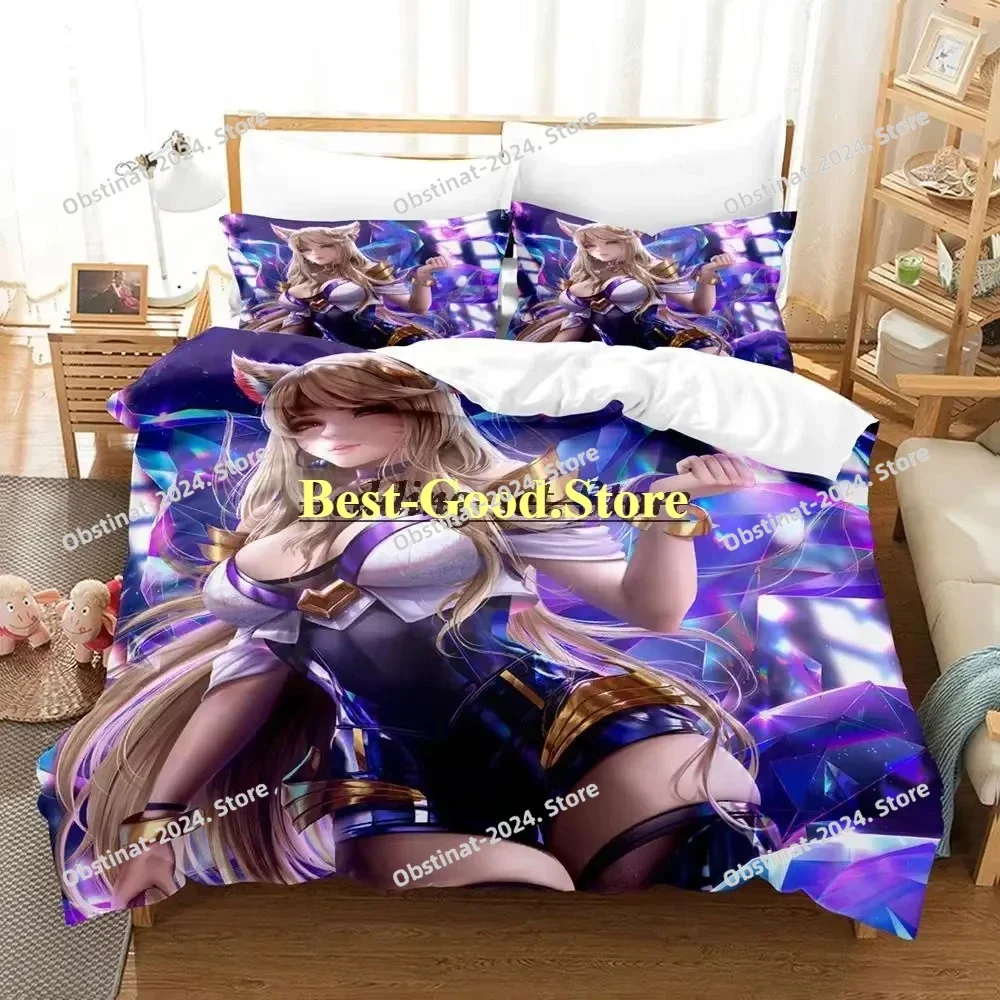 Game Kda The Baddest Bedding Set Single Twin Full Queen King Size Bed Set Aldult Kid Bedroom Duvetcover Sets Anime Bed Sheet Set
Game Kda The Baddest Bedding Set Single Twin Full Queen King Size Bed Set Aldult Kid Bedroom Duvetcover Sets Anime Bed Sheet Set