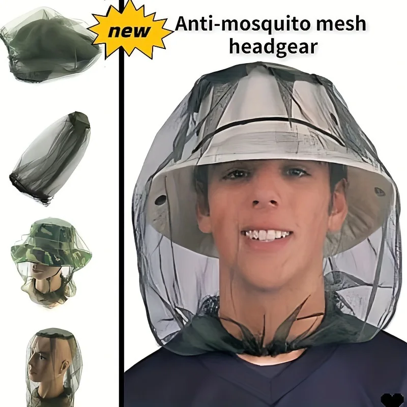 Anti Mosquito Fishing Cap 4PCS Breathable Adjustable Mesh Fishing Hat Net For Men And Women Outdoor Traveling Camping Sun hat
Anti Mosquito Fishing Cap 4PCS Breathable Adjustable Mesh Fishing Hat Net For Men And Women Outdoor Traveling Camping Sun hat