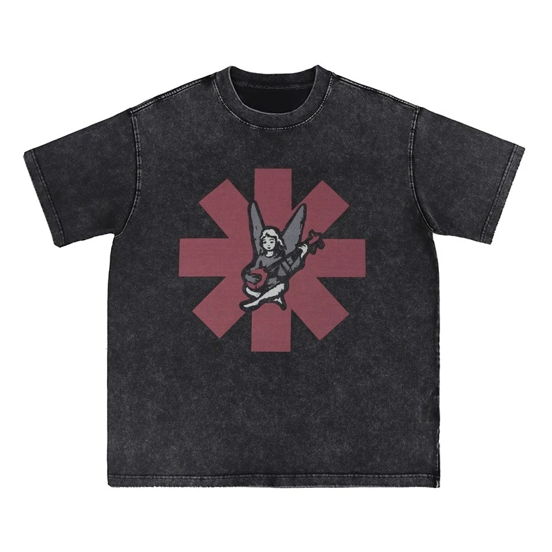 Red Hot Chili Pepper Band Washed Old Cement Vintage American Punk Rock Short Sleeve Men Tshirt Women Fashion Street Hip-hop Top
Red Hot Chili Pepper Band Washed Old Cement Vintage American Punk Rock Short Sleeve Men Tshirt Women Fashion Street Hip-hop Top