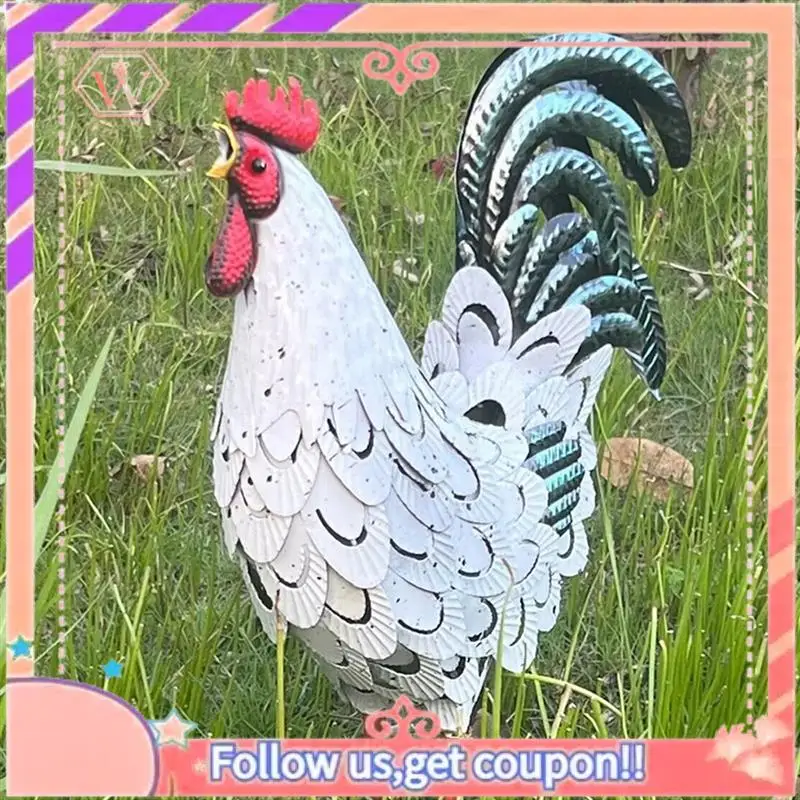 Chicken Decorative Metal Standing Animal Sculpture For Backyard Patio And Lawn Decoration
Chicken Decorative Metal Standing Animal Sculpture For Backyard Patio And Lawn Decoration