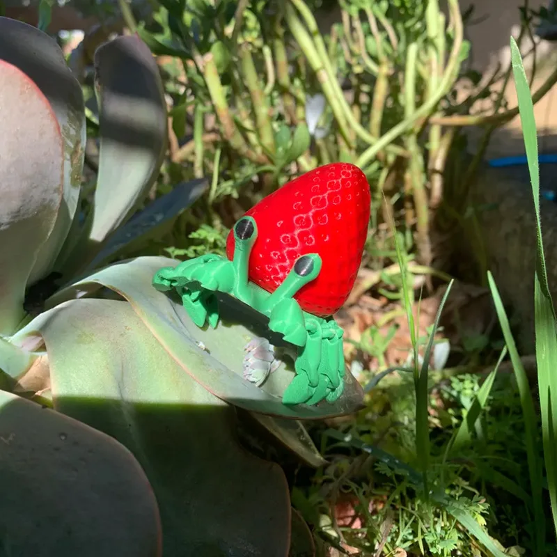 2025 Strawberry Crab Ornament 3d Printed Crab Model Articulated Hermit Crab Figurine with Movable Joints Printed for Home
2025 Strawberry Crab Ornament 3d Printed Crab Model Articulated Hermit Crab Figurine with Movable Joints Printed for Home