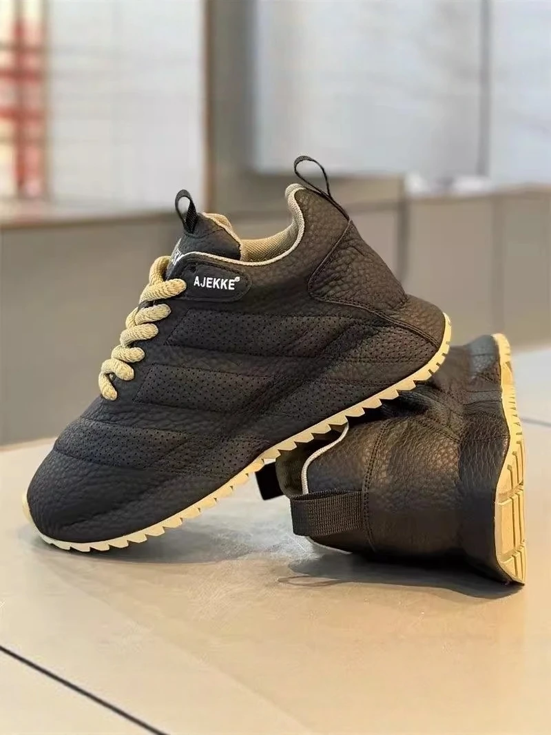 Men's Outdoor Sports Shoes 2026 New Style Summer Versatile Dad Shoes Thick Bottom Heightening Leather Surface Trendy Shoes
Men's Outdoor Sports Shoes 2026 New Style Summer Versatile Dad Shoes Thick Bottom Heightening Leather Surface Trendy Shoes