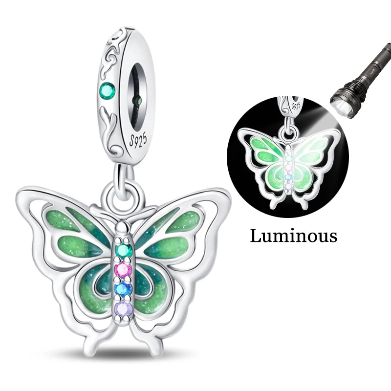 Original 925 Sterling Silver Green Field Butterfly Zircon Charms Pendant Fit Original Bracelet DIY Women Fine Date Jewelry Gifts
Original 925 Sterling Silver Green Field Butterfly Zircon Charms Pendant Fit Original Bracelet DIY Women Fine Date Jewelry Gifts