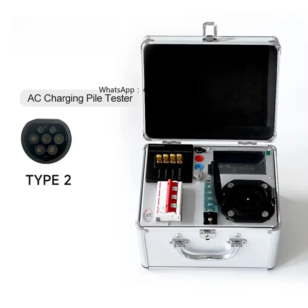 New Electric Vehicle AC Charging Pile Tester Type2 EVSE Simulator EV Charger Tester ZHJCH-ACT-Type2 21kW 380V
New Electric Vehicle AC Charging Pile Tester Type2 EVSE Simulator EV Charger Tester ZHJCH-ACT-Type2 21kW 380V