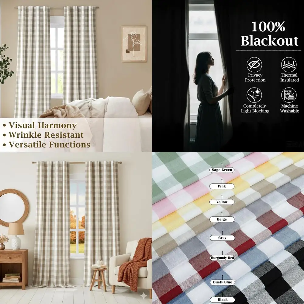 Винтажные термоизолированные клетчатые шторы в стиле фермерского дома, длина 84, бежевый и белый, широкая пара 40 шт.
Винтажные термоизолированные клетчатые шторы в стиле фермерского дома, длина 84, бежевый и белый, широкая пара 40 шт.