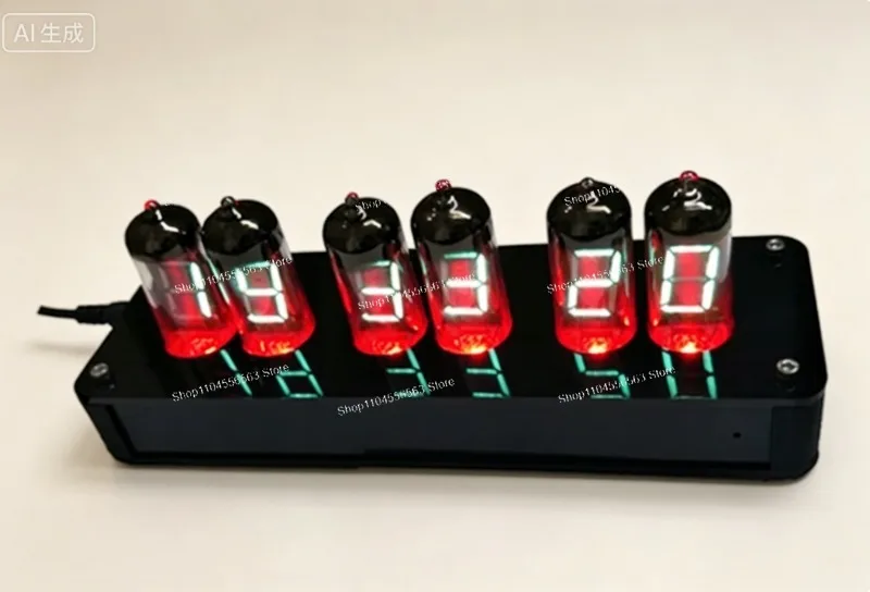 IV-11 NB-11 Fluorescent Tube Clock DIY Kit VFD RGB Remote Control for Christmas Birthday Gift
IV-11 NB-11 Fluorescent Tube Clock DIY Kit VFD RGB Remote Control for Christmas Birthday Gift