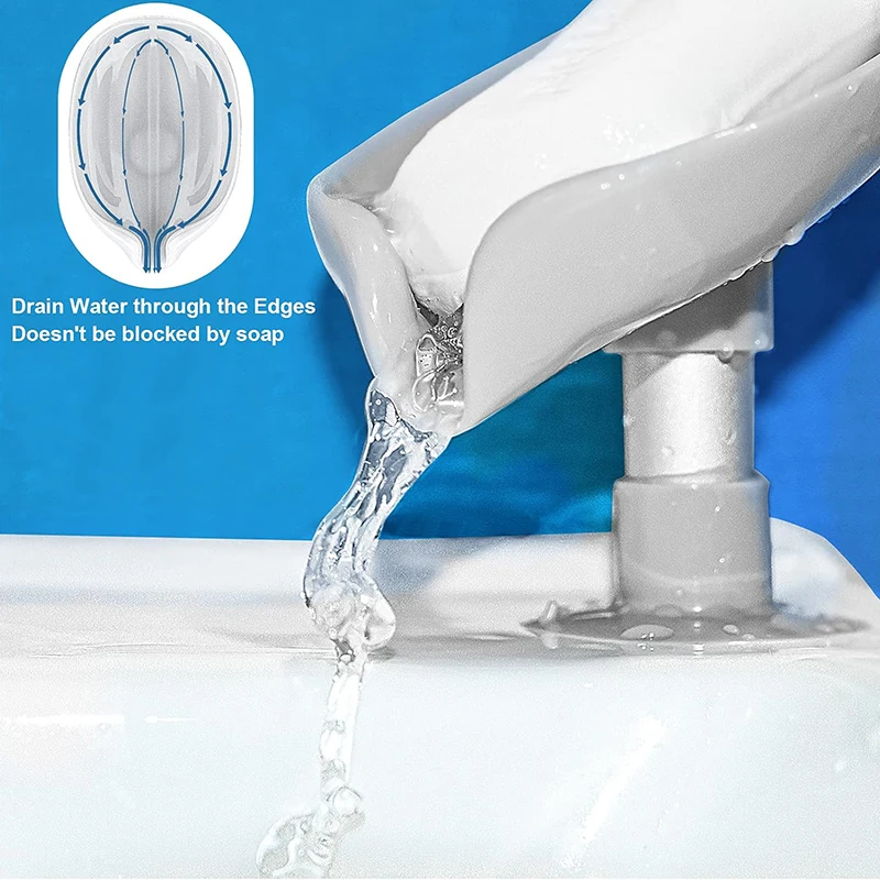 1pc Soap Box Creative Draining Soap Box Suction Cup Tray Drying Rack for Shower Sponge Container Kitchen Bathroom Accessories
1pc Soap Box Creative Draining Soap Box Suction Cup Tray Drying Rack for Shower Sponge Container Kitchen Bathroom Accessories