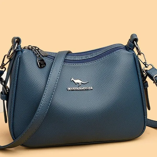 Wear-resistant PU leather women diagonal span bag horizontal square large capacity multi-pocket commuting portable shoulder bag
Wear-resistant PU leather women diagonal span bag horizontal square large capacity multi-pocket commuting portable shoulder bag