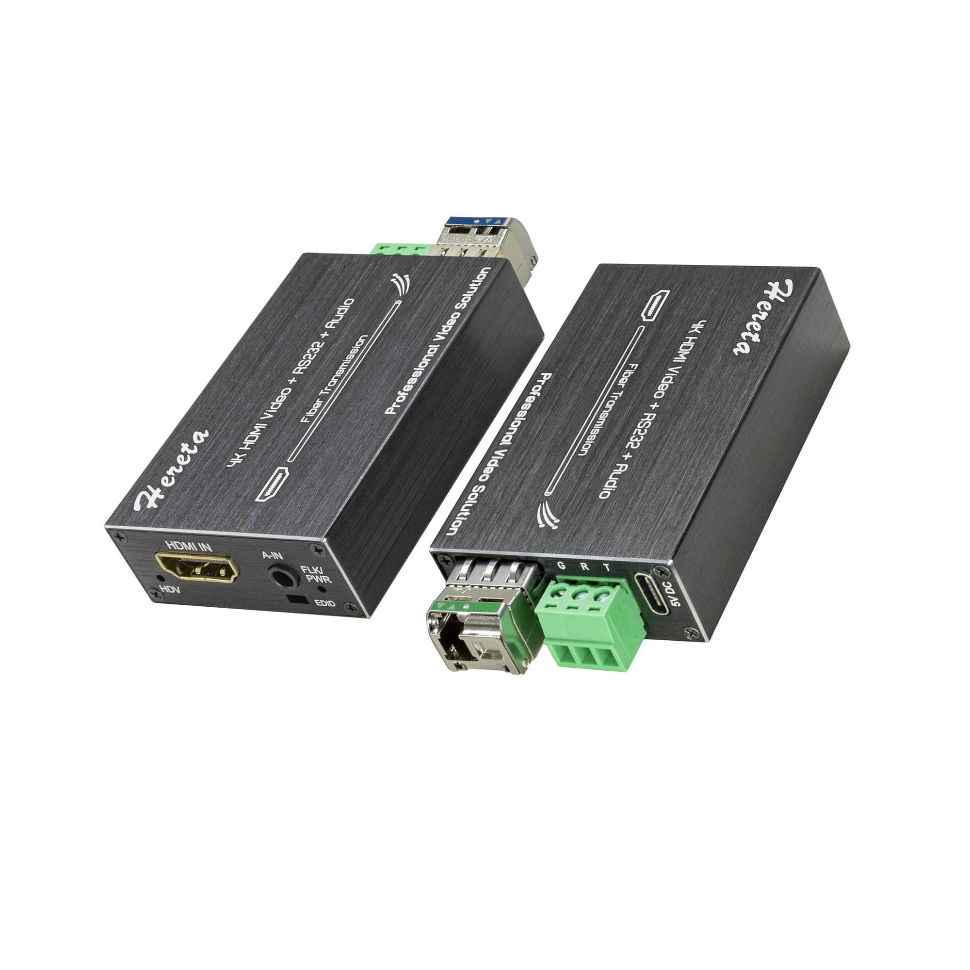Mini 4K HDMI Fiber Extender 4K@60Hz Stereo Audio RS232 Single Mode Single Fiber LC SFP Optical Transceiver 20km
Mini 4K HDMI Fiber Extender 4K@60Hz Stereo Audio RS232 Single Mode Single Fiber LC SFP Optical Transceiver 20km