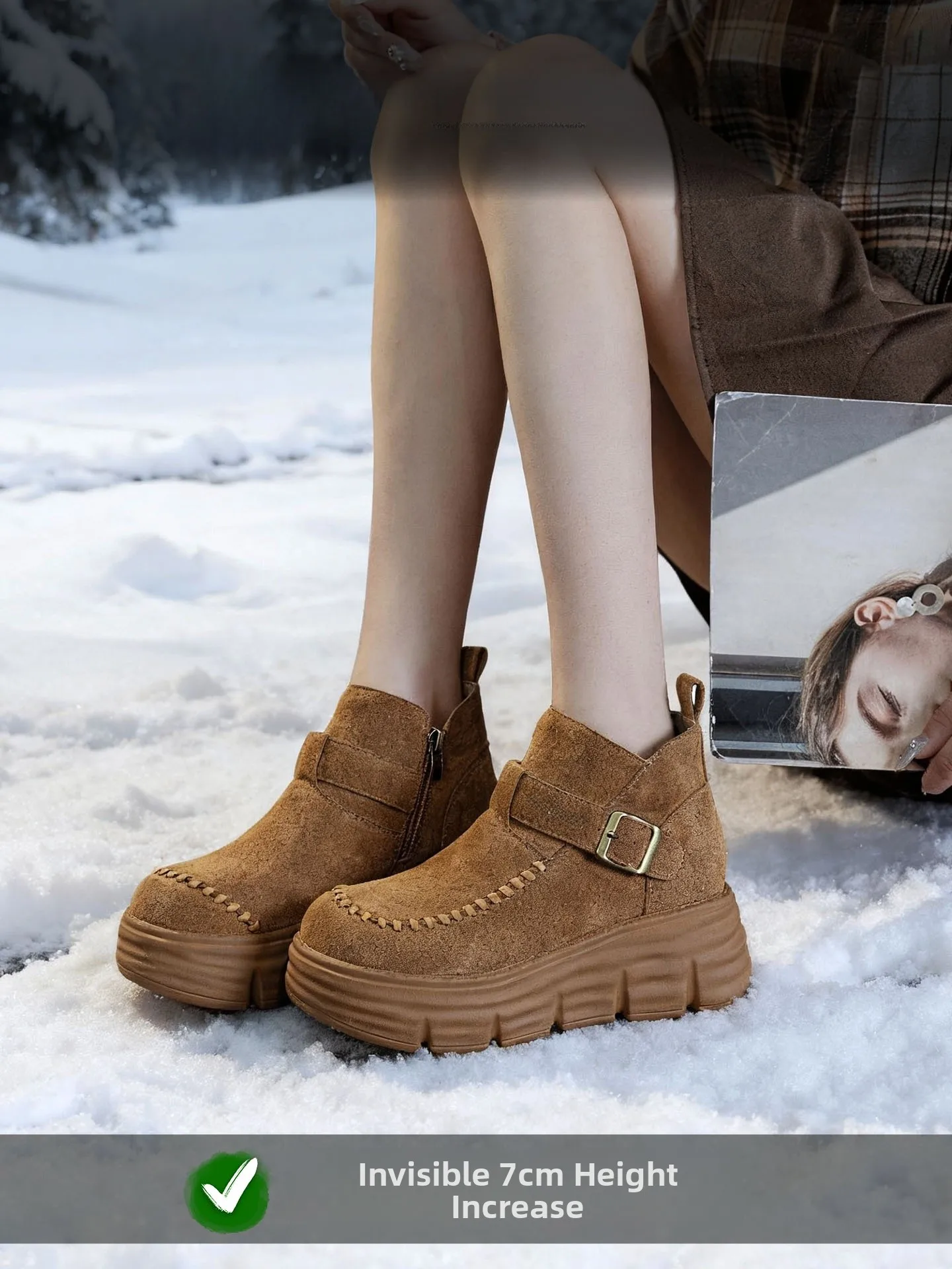 Leather Thi Bot Boots Women's Casual ort Boots Fall New Sle Breathable Faionable Comfortable Waterproof Pla...
Leather Thi Bot Boots Women's Casual ort Boots Fall New Sle Breathable Faionable Comfortable Waterproof Pla...