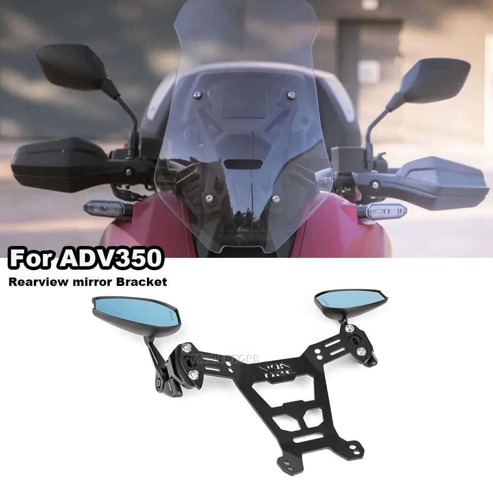 For Honda ADV350 adv350 Adv350 2022 2023 2024 New Motorcycle Accessories Rearview mirrors Side Mirror Front Fixed Bracket kit
For Honda ADV350 adv350 Adv350 2022 2023 2024 New Motorcycle Accessories Rearview mirrors Side Mirror Front Fixed Bracket kit