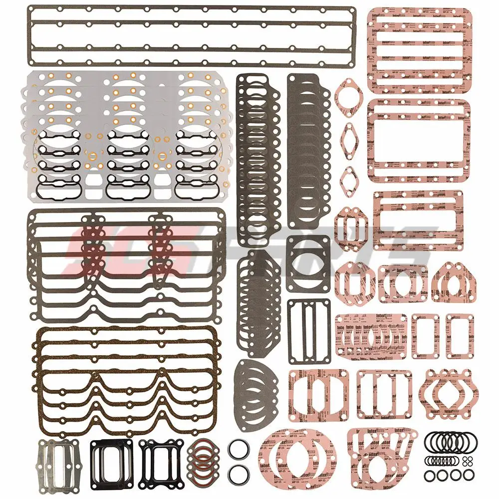3803697 3801406 3033792 Комплект нижних прокладок двигателя для двигателя Cummins VTA28 
3803697 3801406 3033792 Комплект нижних прокладок двигателя для двигателя Cummins VTA28
