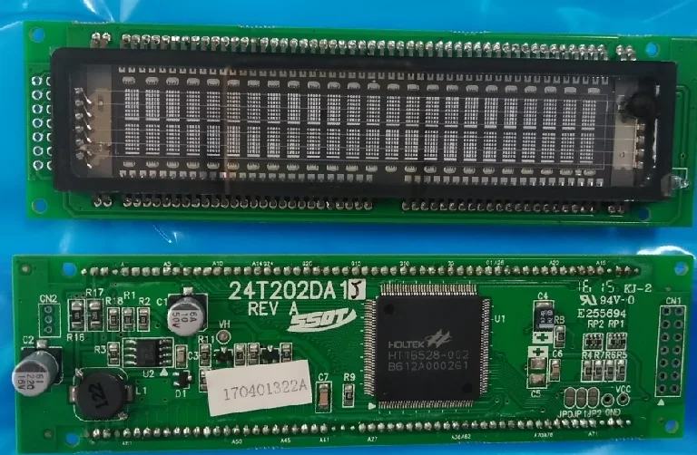 Новый оригинальный модуль вакуумного флуоресцентного дисплея SSOT 24T202DA1J VFD
Новый оригинальный модуль вакуумного флуоресцентного дисплея SSOT 24T202DA1J VFD