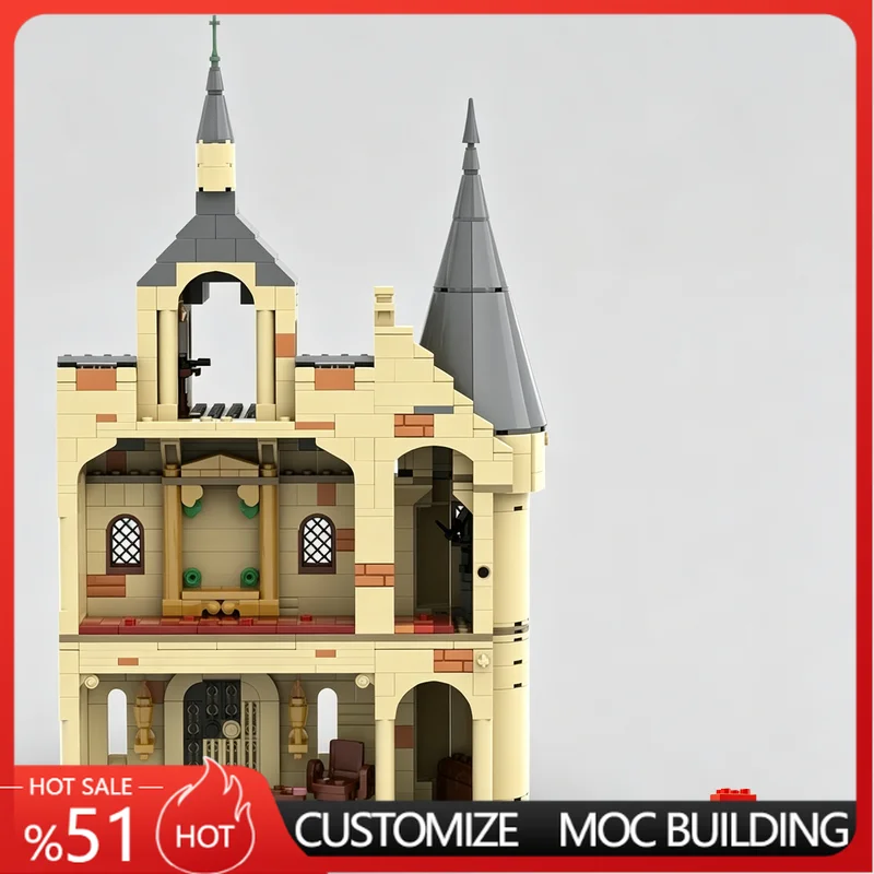 1750 PCS Castle Courtyard Scene Building Blocks MOC Model DIY Assembly Toy Educational Home Decoration Birthday Gifts For funs
1750 PCS Castle Courtyard Scene Building Blocks MOC Model DIY Assembly Toy Educational Home Decoration Birthday Gifts For funs