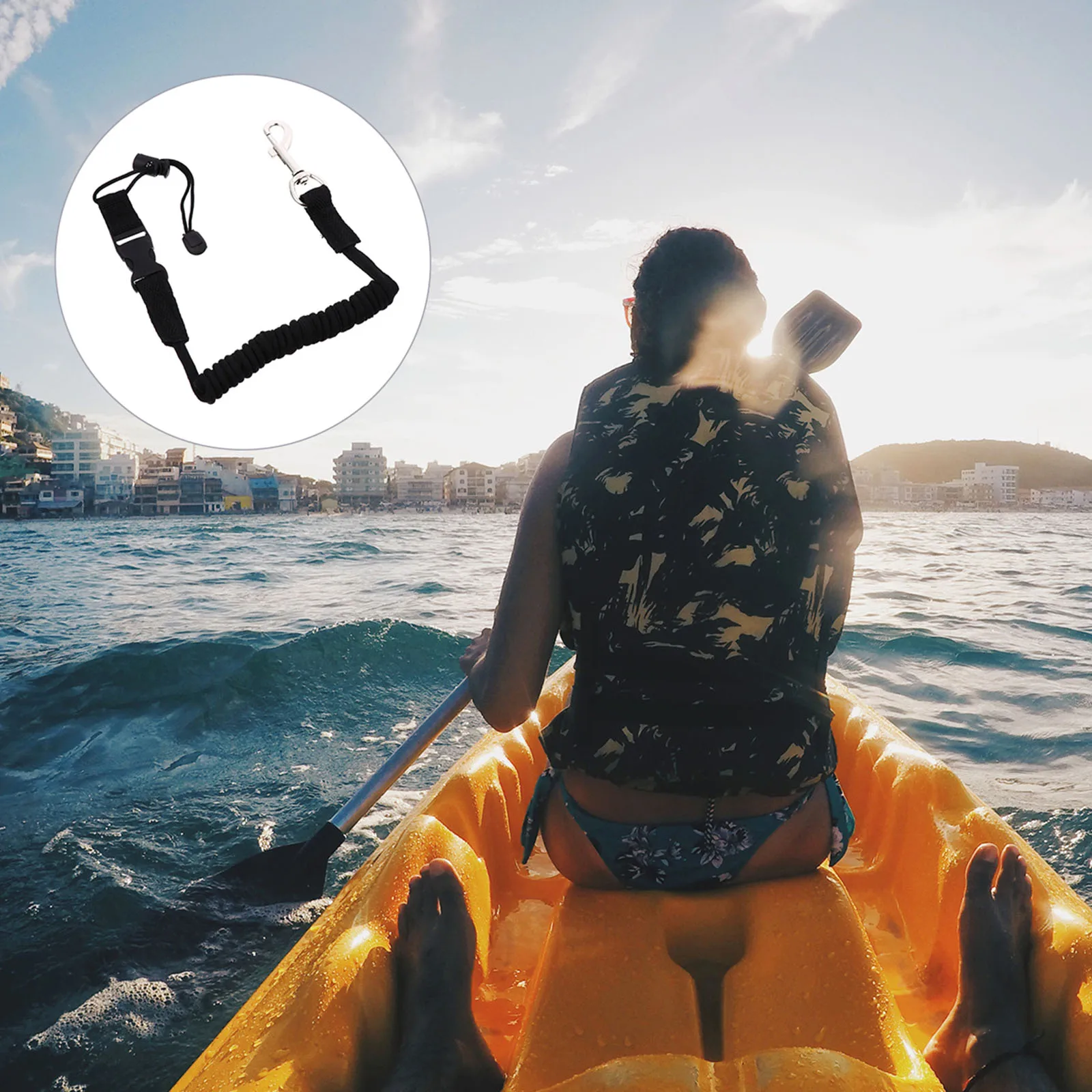 Plastic Kayak Tie Rope Fastener Paddle Strap Lightweight Wear Resistant Elastic Storage Boat Attachment Kayaking Accessories
Plastic Kayak Tie Rope Fastener Paddle Strap Lightweight Wear Resistant Elastic Storage Boat Attachment Kayaking Accessories
