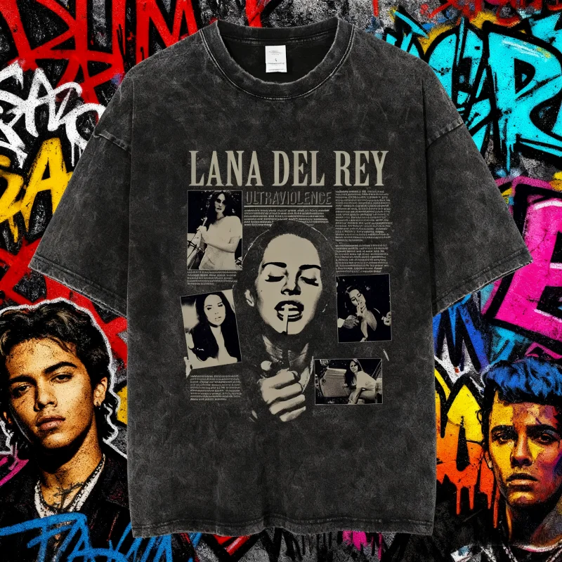 2025 Summer Lana Del Rey Ldr Sailing Vintage Wash Men's Retro Style Short Sleeve T-Shirt Men Women 100% Pure Cotton T-shirt
2025 Summer Lana Del Rey Ldr Sailing Vintage Wash Men's Retro Style Short Sleeve T-Shirt Men Women 100% Pure Cotton T-shirt