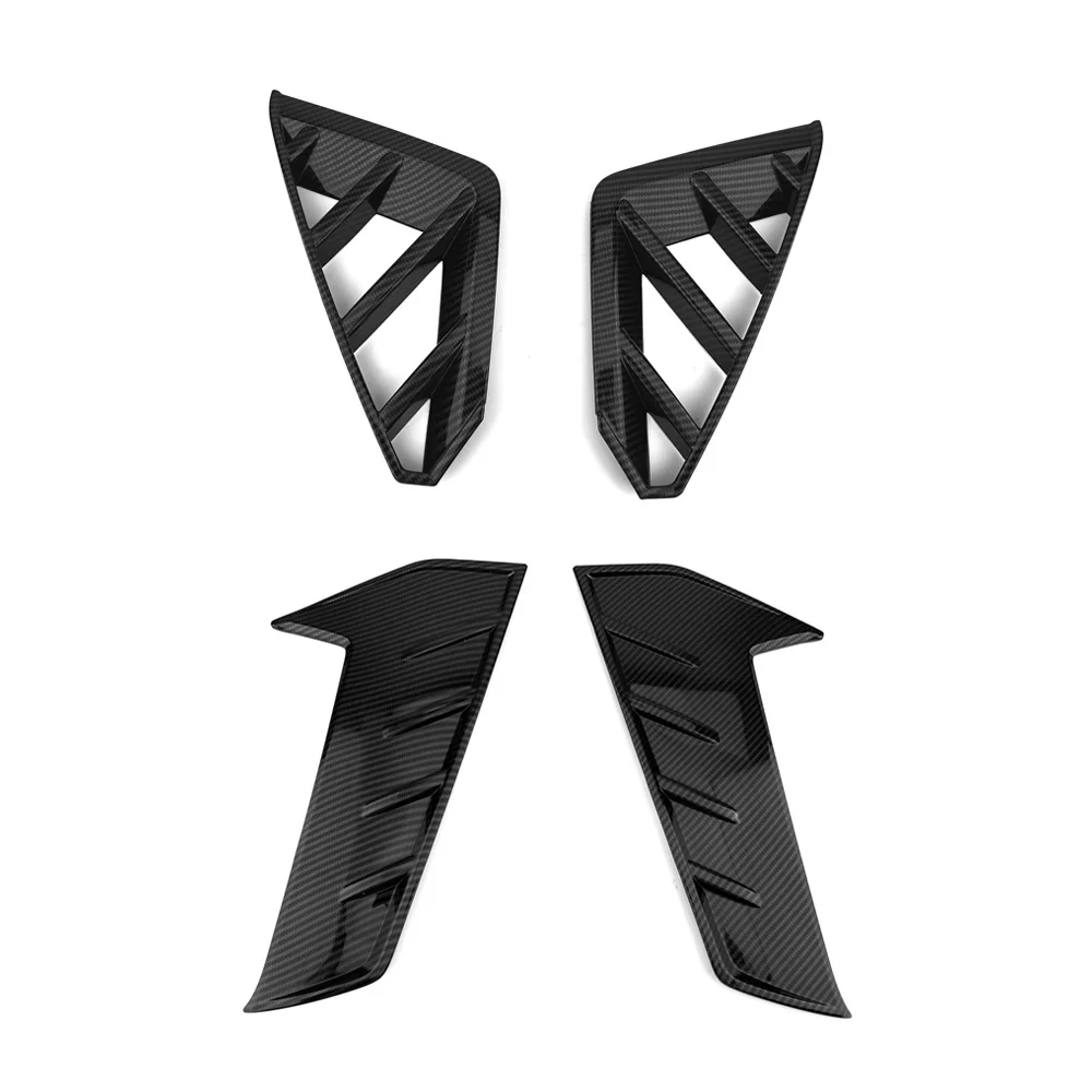 4PCS Carbon Fiber Car Head Front Light Fog Lamp Frame Decorative Cover Exterior Styling Accessories For Hyundai Elantra CN7 N
4PCS Carbon Fiber Car Head Front Light Fog Lamp Frame Decorative Cover Exterior Styling Accessories For Hyundai Elantra CN7 N