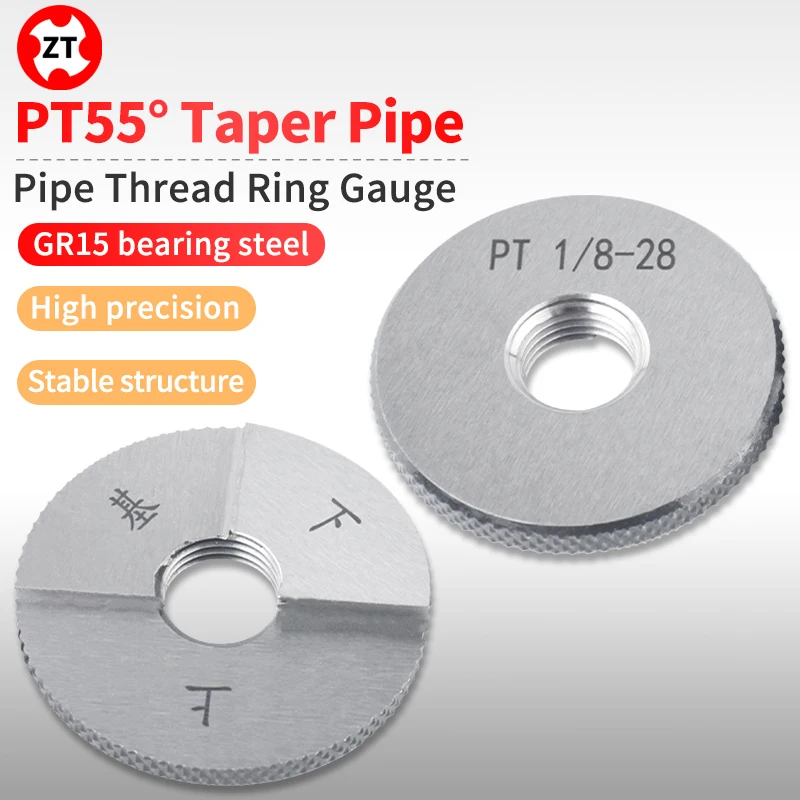 1PCS PT Taper Pipe Thread Plug/Ring Gauge Measure PT1/16 1/8 1/4 3/8 1/2 3/4 1''-- 1''1/4 1''1/2 2''-- 2''1/2 3''-- 3''1/2 4''
1PCS PT Taper Pipe Thread Plug/Ring Gauge Measure PT1/16 1/8 1/4 3/8 1/2 3/4 1''-- 1''1/4 1''1/2 2''-- 2''1/2 3''-- 3''1/2 4''