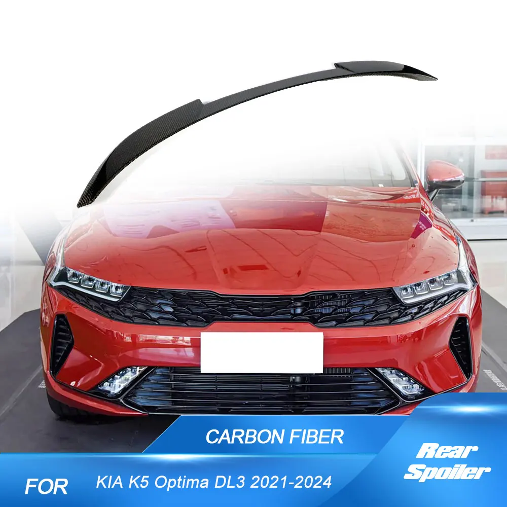 Carbon Fiber Car Rear Trunk Spoiler for KIA K5 Optima DL3 2021-2024 Rear Trunk Boot Spoiler Wing Body Kits Rear Trunk Wing Lip
Carbon Fiber Car Rear Trunk Spoiler for KIA K5 Optima DL3 2021-2024 Rear Trunk Boot Spoiler Wing Body Kits Rear Trunk Wing Lip